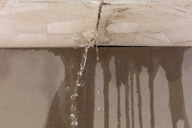 Professional Flood Damage Cleanup technician working in Von Ormy, TX